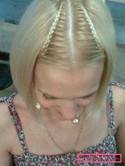 treccia per capelli corti Opzioni di tessitura a treccia per capelli corti
