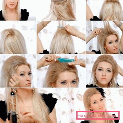 Acconciature con capelli falsi