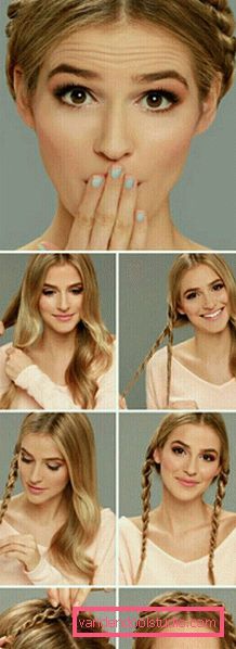 Acconciatura della scuola per capelli lunghi Varianti di acconciature scolastiche per ragazze di qualsiasi lunghezza