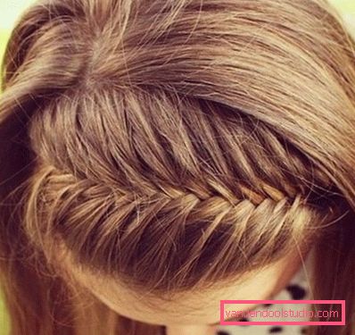 Acconciatura da scuola per capelli medi Varianti di acconciature scolastiche per ragazze di qualsiasi lunghezza