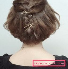 Acconciature a scuola per capelli corti Varianti di acconciature scolastiche per ragazze di qualsiasi lunghezza