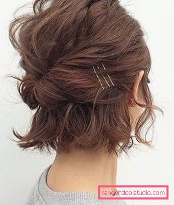 Acconciature a scuola per capelli corti Varianti di acconciature scolastiche per ragazze di qualsiasi lunghezza
