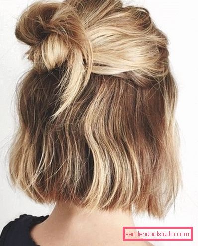 Acconciature a scuola per capelli corti Varianti di acconciature scolastiche per ragazze di qualsiasi lunghezza