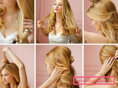 ragazza che fa i capelli ragazza che fa i capelli