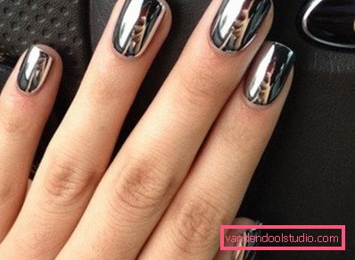 nail art in metallo nail art in metallo