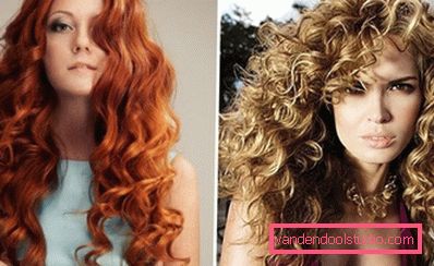 permanente sui capelli lunghi con grandi ricci Scegliere una permanente per capelli lunghi - foto di stile a lungo termine