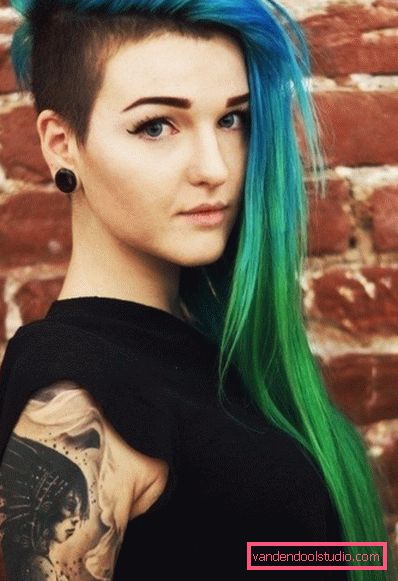 Tagli di capelli creativi per capelli lunghi con aste rasate Tipi di tagli di capelli creativi per capelli lunghi
