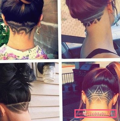 Tagli di capelli creativi per capelli lunghi con la nuca rasata Tipi di tagli di capelli creativi per capelli lunghi