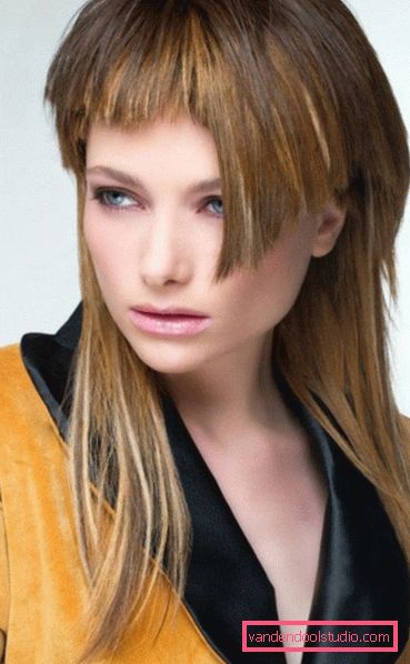 Tagli di capelli creativi asimmetrici per capelli lunghi Tipi di tagli di capelli creativi per capelli lunghi