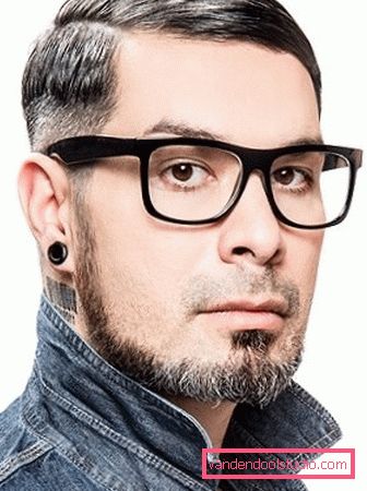 i capelli degli uomini con la separazione Tipi di acconciature maschili con separazione