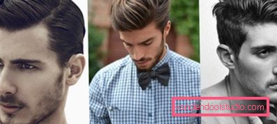 i capelli degli uomini con la separazione Tipi di acconciature maschili con separazione