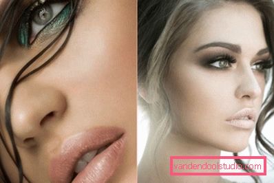 trucco con un'enfasi sugli occhi trucco con un'enfasi sugli occhi