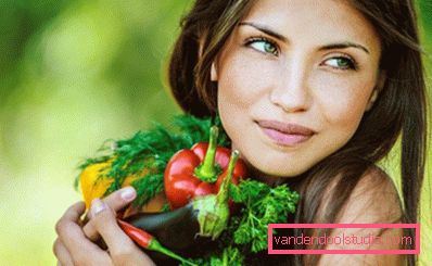 ragazza con frutta