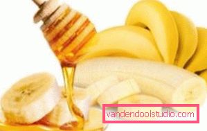 maschera per capelli secchi con miele e banana Restauro di capelli asciutti con maschere