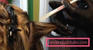 Botox per capelli dopo la tintura Restauro dei capelli dopo la tintura