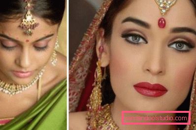 stile indiano di trucco stile indiano di trucco