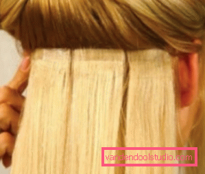Tutto su estensioni dei capelli del nastro - estensioni della tecnologia