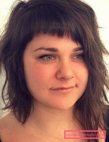 Tutta la varietà di tagli di capelli asimmetrici