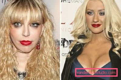 Courtney Love e Christina Agiller Courtney Love e Christina Agiller