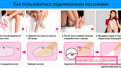 Come usare le calze per una pedicure