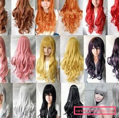 Acconciature anime brillanti per ragazze con capelli lunghi e capelli corti