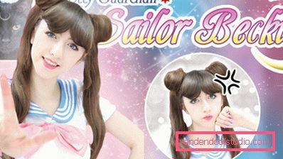 Acconciature anime brillanti per ragazze con capelli lunghi e capelli corti