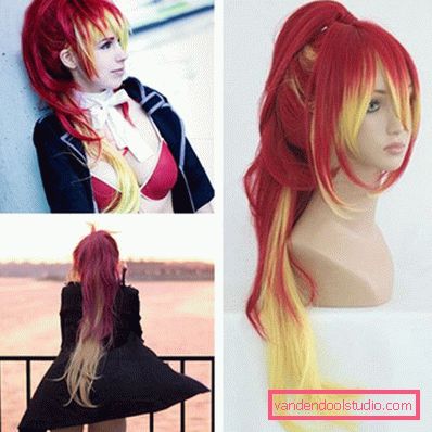 Acconciature anime brillanti per ragazze con capelli lunghi e capelli corti