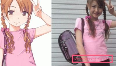 Acconciature anime brillanti per ragazze con capelli lunghi e capelli corti