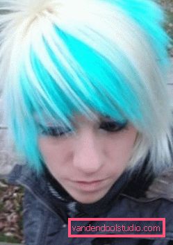 taglio di capelli Tagli di capelli trebbianti luminosi e audaci