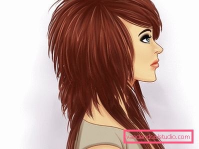 taglio di capelli Tagli di capelli trebbianti luminosi e audaci