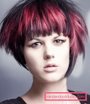 taglio di capelli Tagli di capelli trebbianti luminosi e audaci