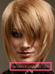 Haircut Aurora per capelli corti Taglio di capelli femminile Aurora su diverse lunghezze di capelli