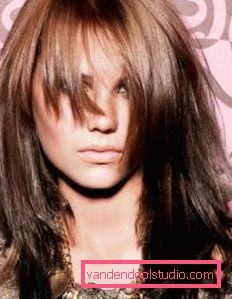 Haircut Aurora per capelli lunghi Taglio di capelli femminile Aurora su diverse lunghezze di capelli