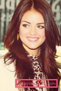 Haircut Aurora per capelli lunghi Taglio di capelli femminile Aurora su diverse lunghezze di capelli