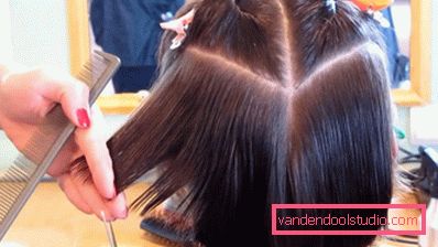 Tagliacapelli da donna per capelli corti e medi, foto con frangia