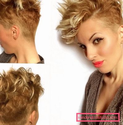 Tagli di capelli corti per capelli ricci Tagli di capelli corti da donna per capelli ricci