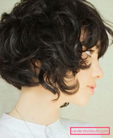 Tagli di capelli corti per capelli ricci Tagli di capelli corti da donna per capelli ricci