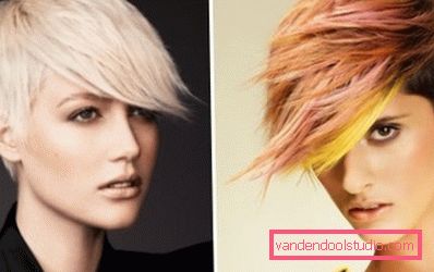 Tagli di capelli corti da donna con frangia lunga Tagli per capelli da donna per capelli corti con frangia diversa