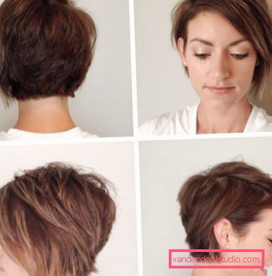 Tagli di capelli corti da donna con frangia lunga Tagli per capelli da donna per capelli corti con frangia diversa