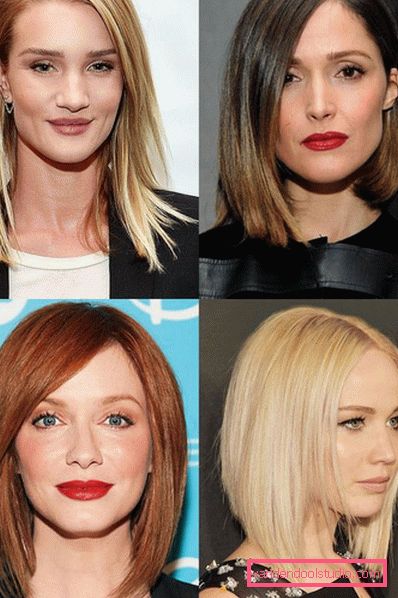Tagli per capelli da donna per capelli medi senza scoppio 2019 - foto
