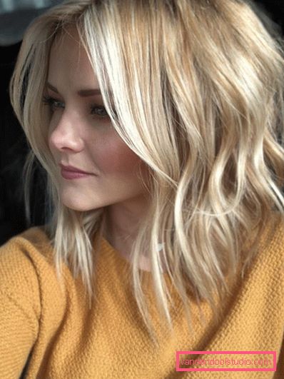 Tagli per capelli da donna per capelli medi senza scoppio 2019 - foto