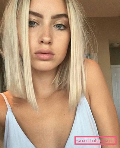 Tagli per capelli da donna per capelli medi senza scoppio 2019 - foto