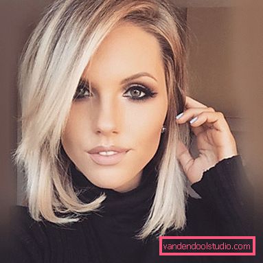 Tagli per capelli da donna per capelli medi senza scoppio 2019 - foto