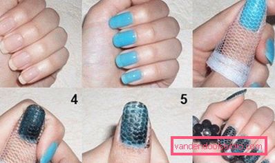 nail art con maglia nail art con maglia